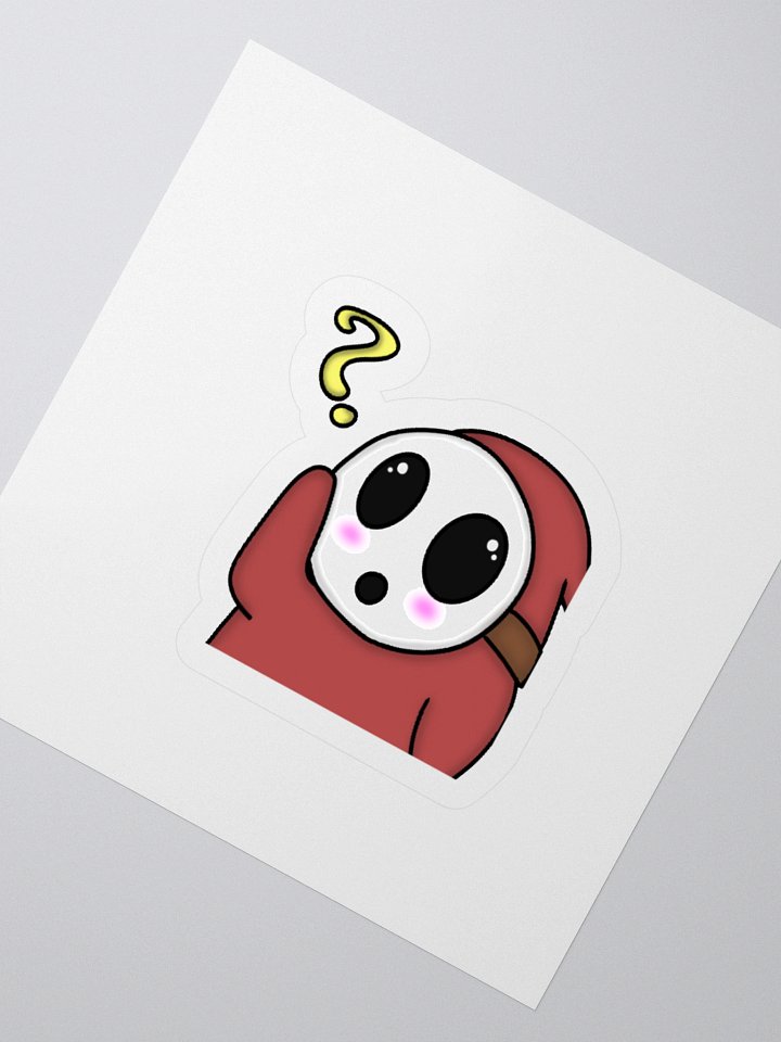 confused shy guy sticker product image (7)