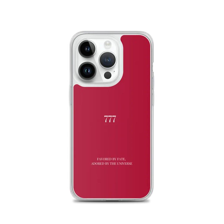 777 Favored by Fate, Adored by the Universe Phone Case product image (2)
