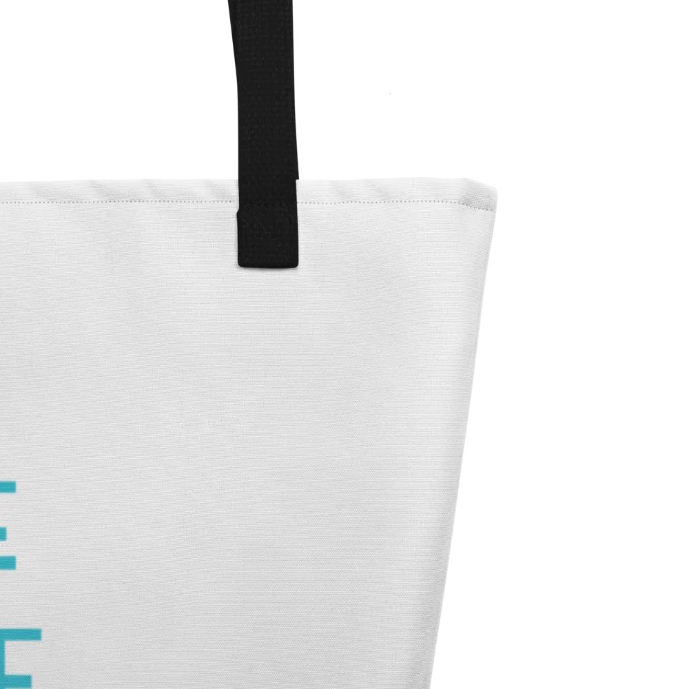 Live Love Float - Tote Bag (Black Handle) product image (3)