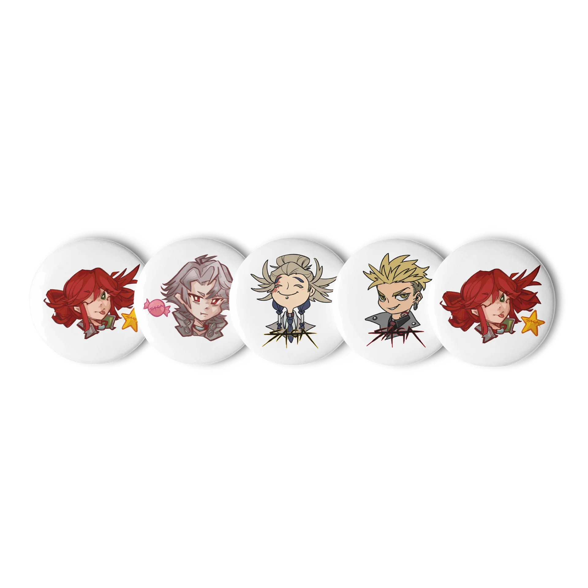 Gachiakuta x Saga Pin Set product image (1)