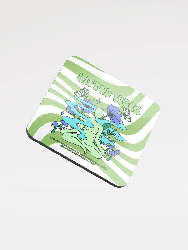 Lifted Vibes Meditation Coaster product image (1)