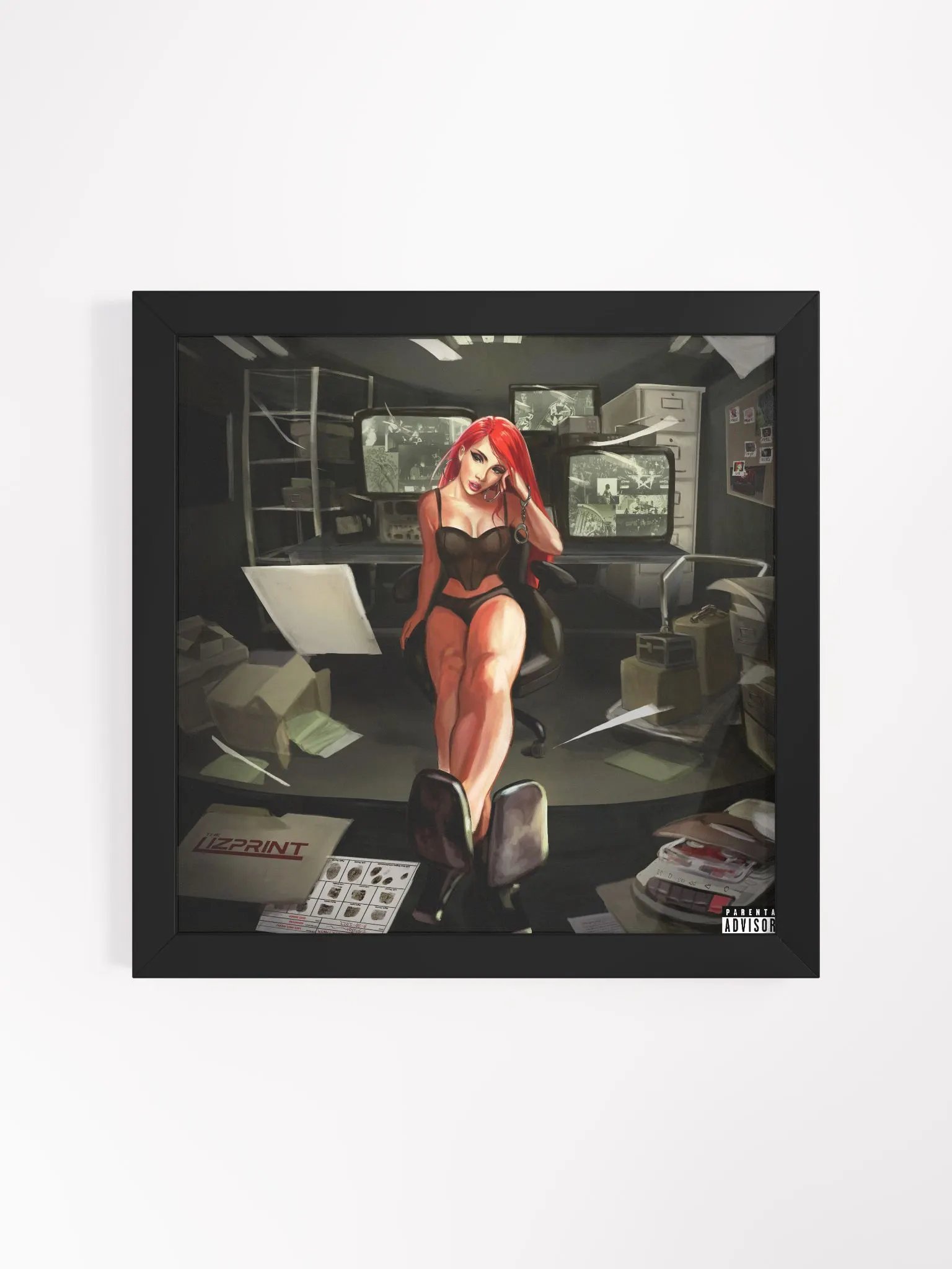 Lizprint - One Year Anniversary Framed Artwork product image (1)