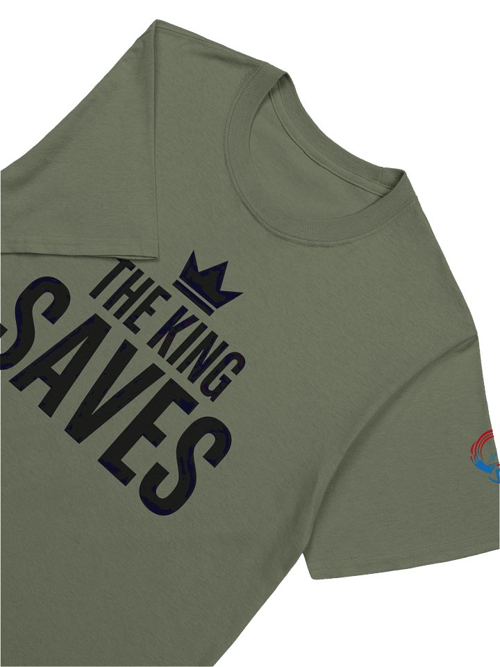 THE KING SAVES T-Shirt | Christian Faith Tee product image (2)