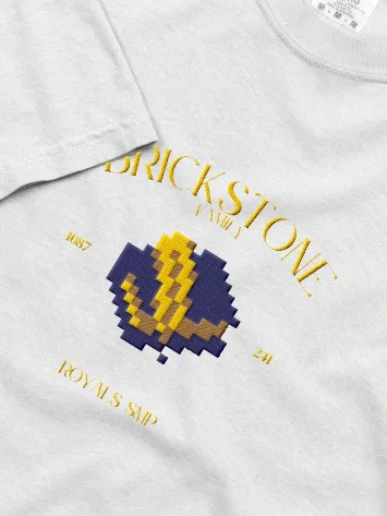 Brickstone Family Embroidered T-Shirt - Royals SMP product image (1)
