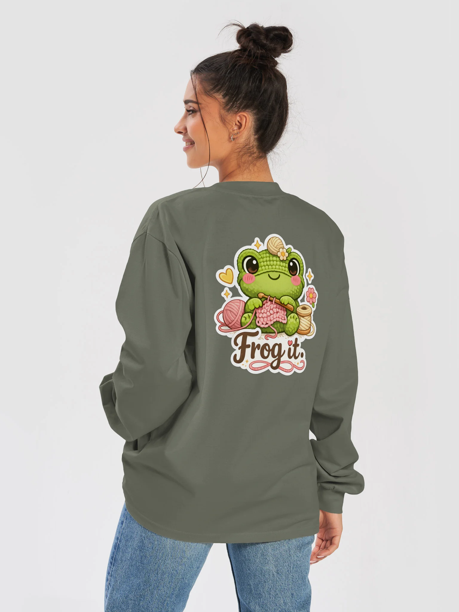 Frog It Cozy Sweat - Green product image (1)