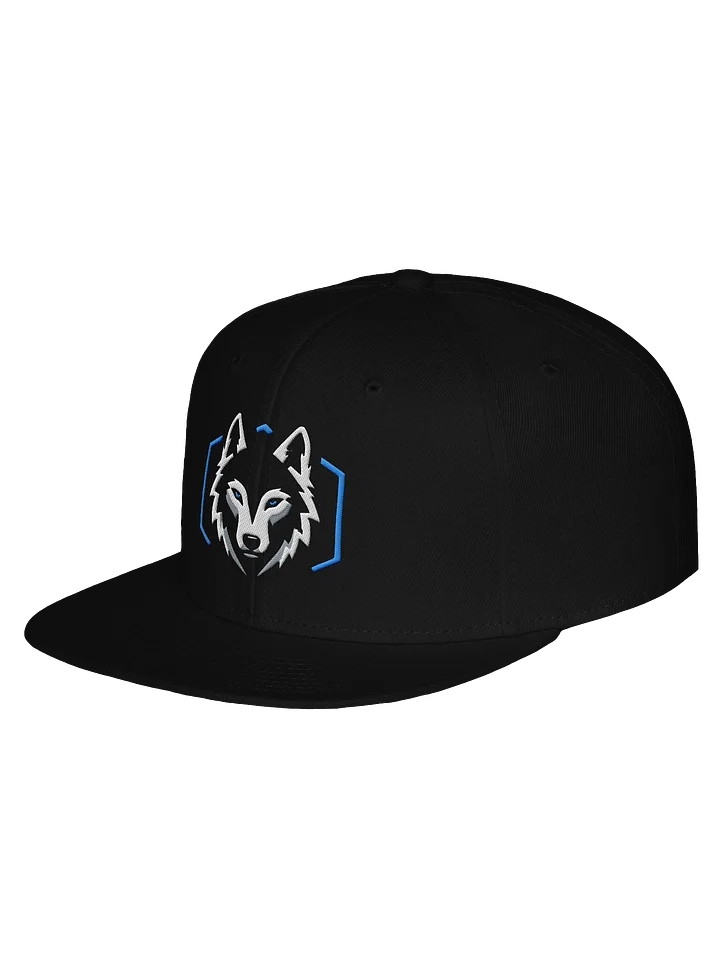 Blue Wolf Emblem Snapback Cap product image (2)