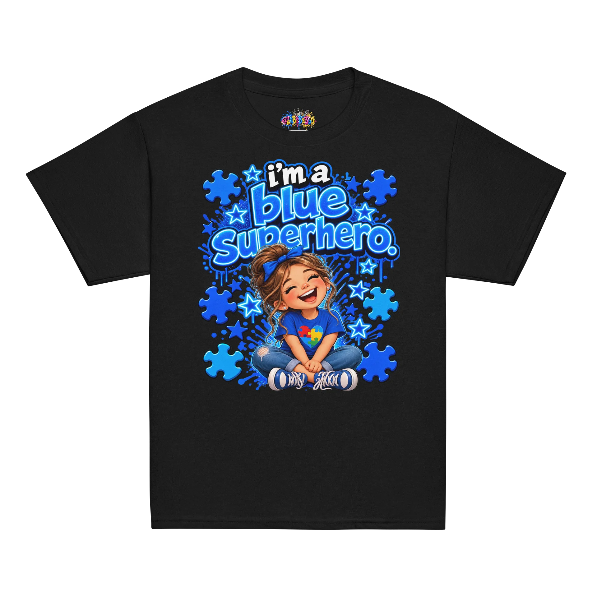 Blue super hero girl product image (2)