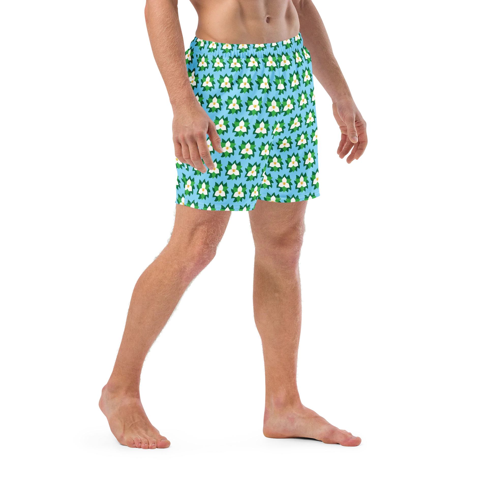Trilliumnaire™ Swim Trunks Full Flower product image (5)