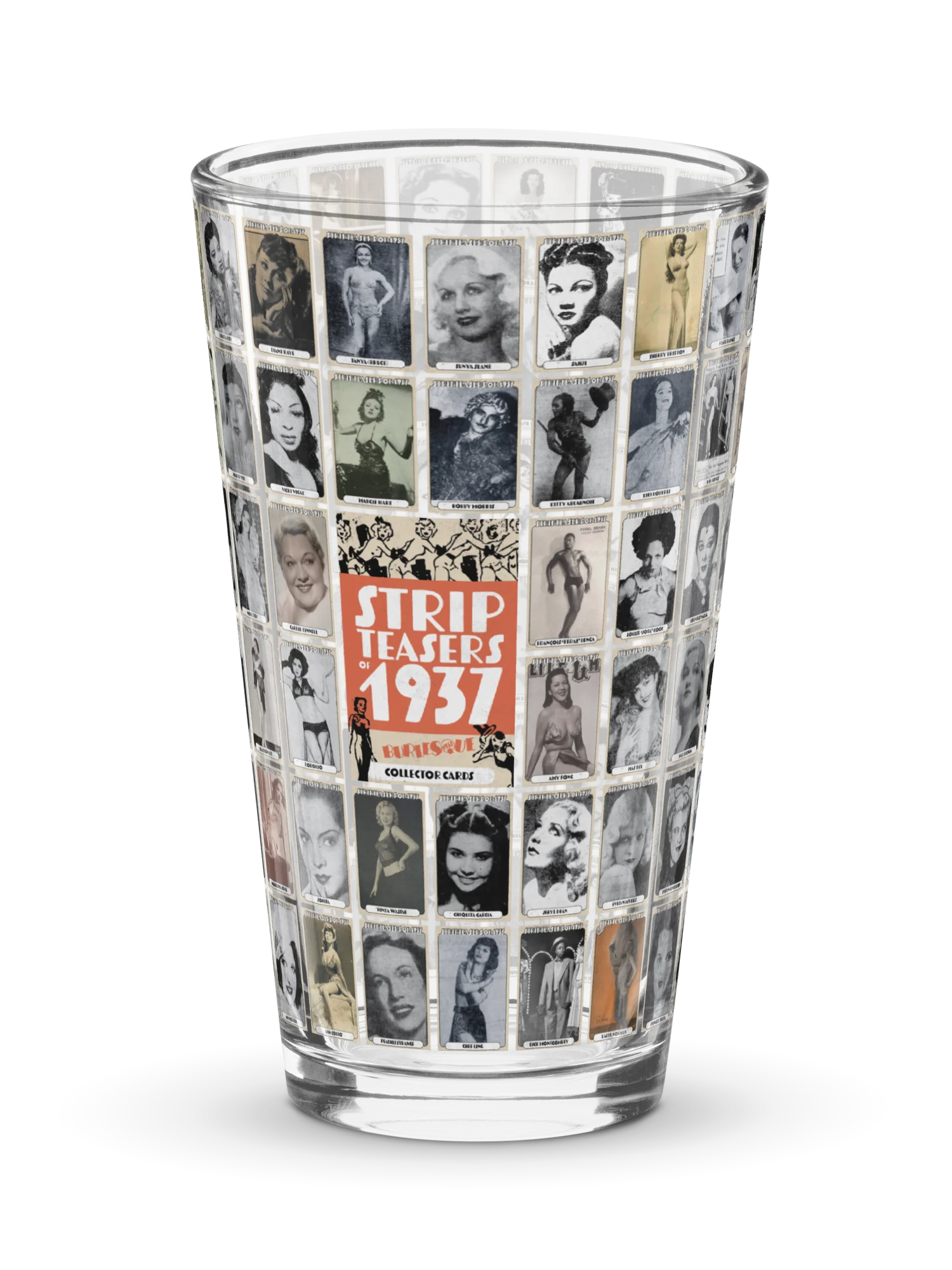 Pint of Stripteasers Decorative Glass product image (1)