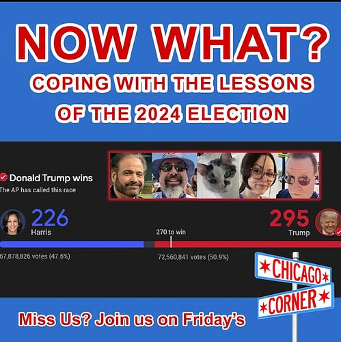 Miss the Friday livestream? Check out the broadcast on YouTube! Link in profile…

NOW WHAT? Coping with the Lessons of the 20...