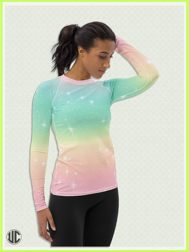 Aurora Glow - Women's Rash Guard product image (1)
