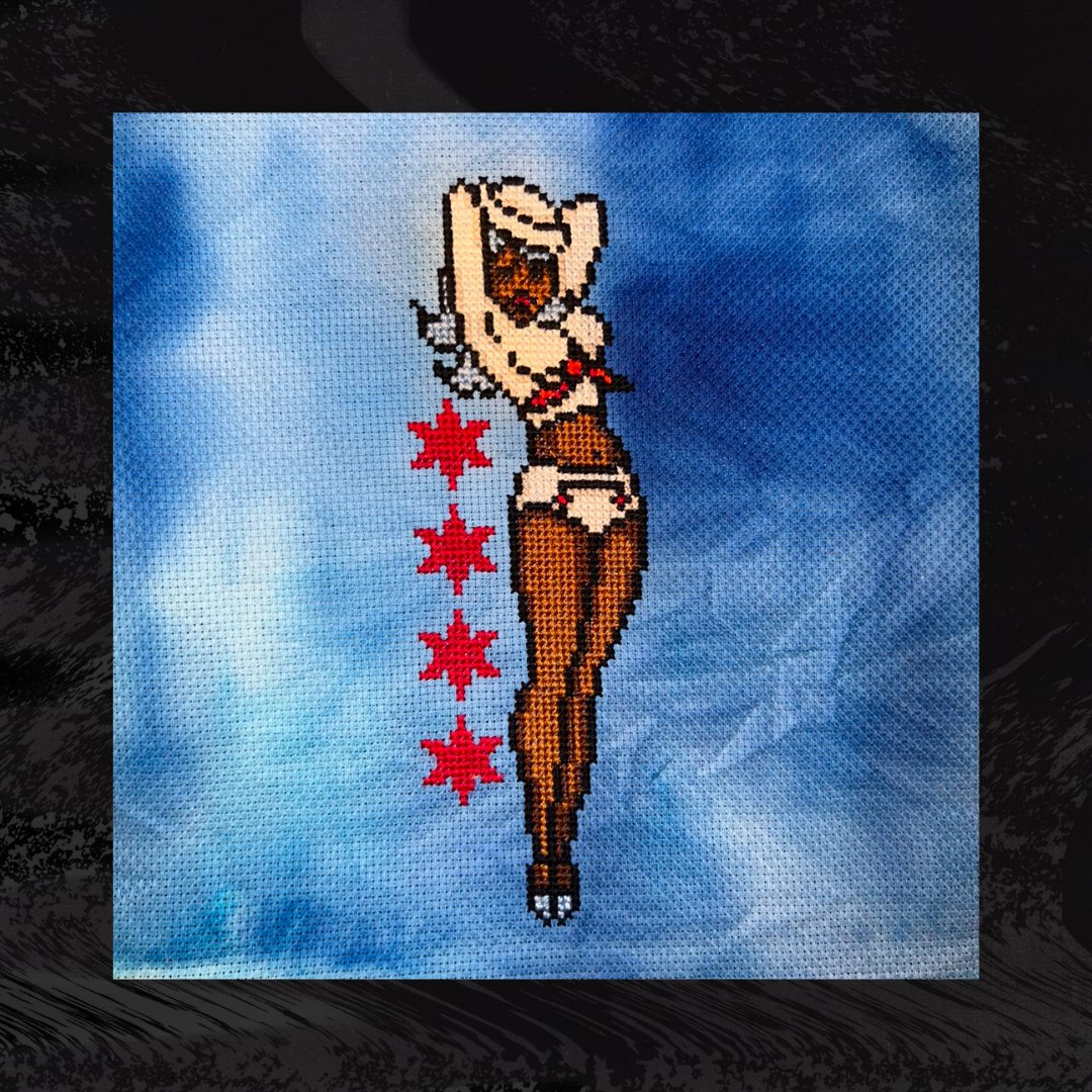 Sailor Jerry Chicago Sailor Pin Up Pattern product image (1)