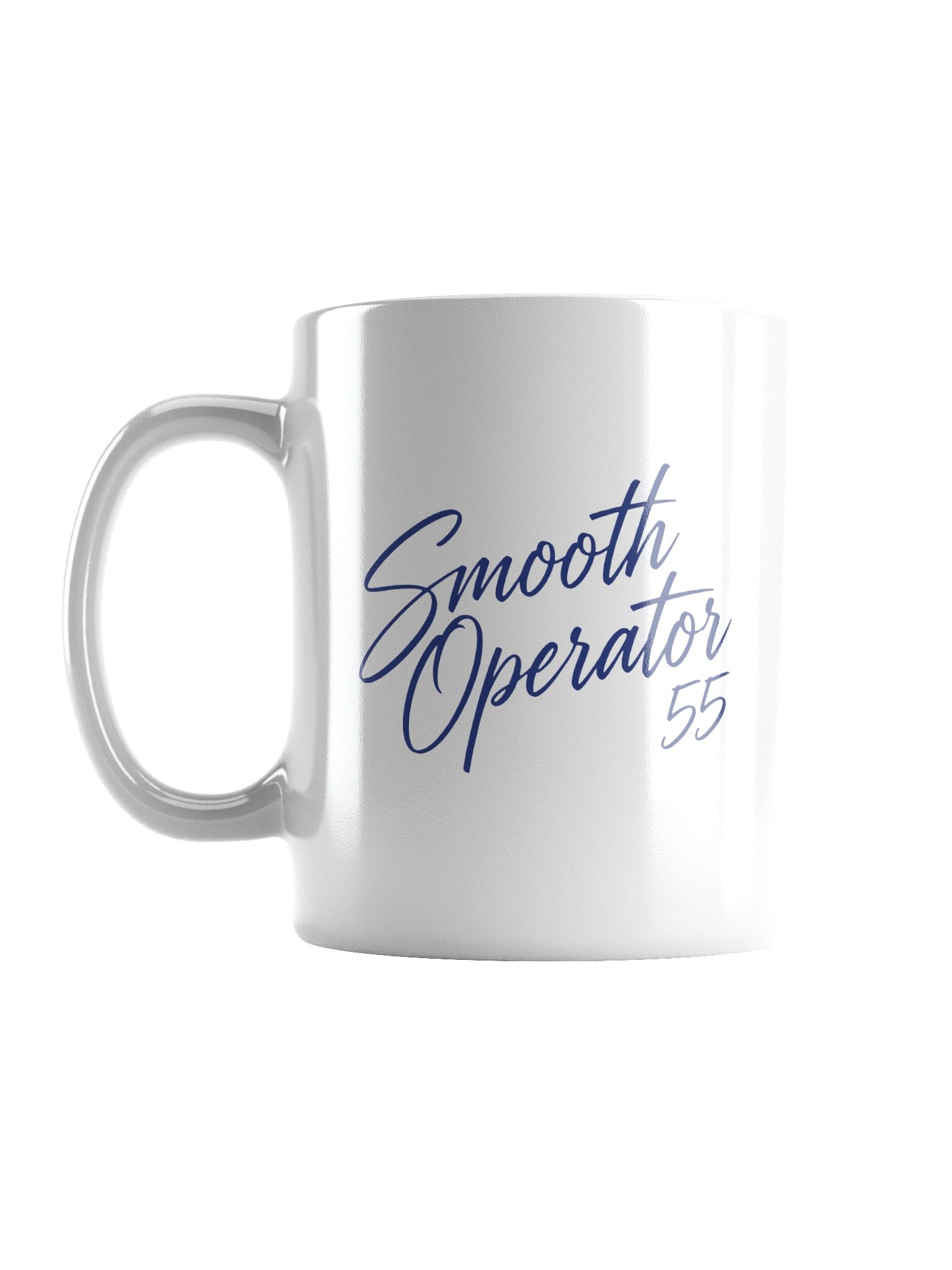 Carlos Sainz Smooth Operator 55 F1 Script Font Mug product image (1)