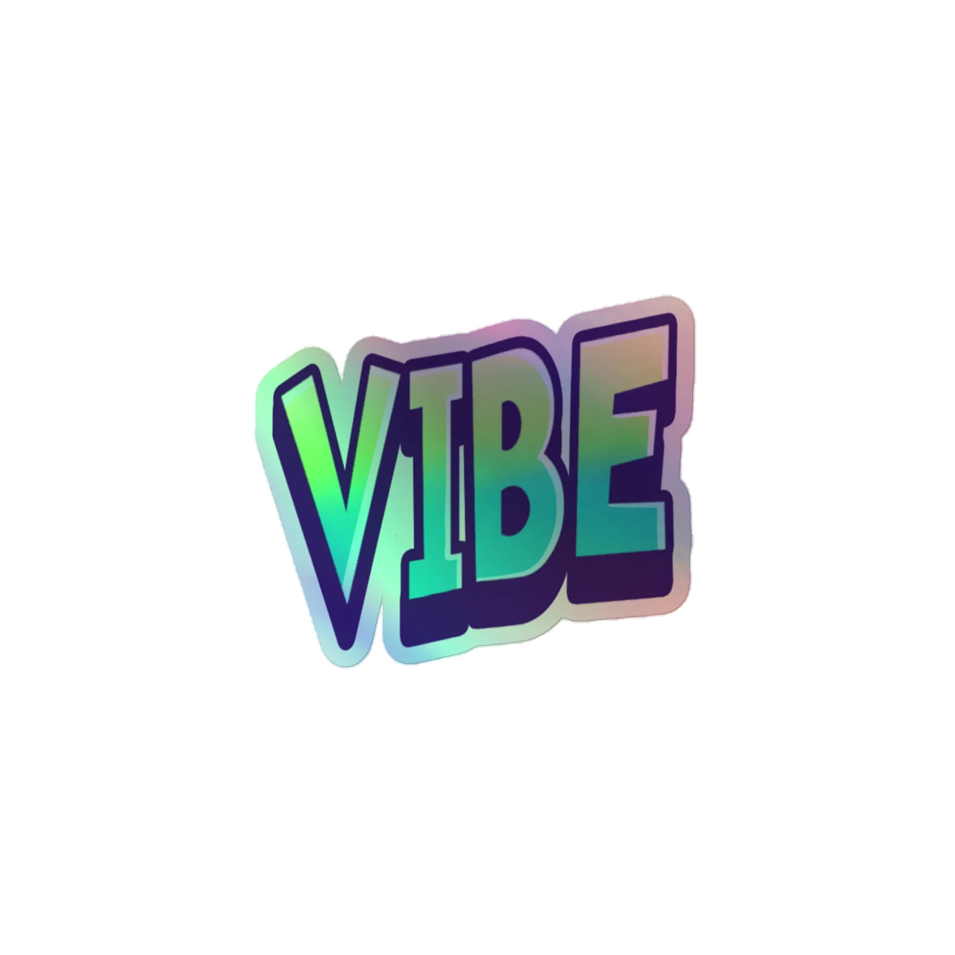 Vibe Holographic Sticker product image (1)