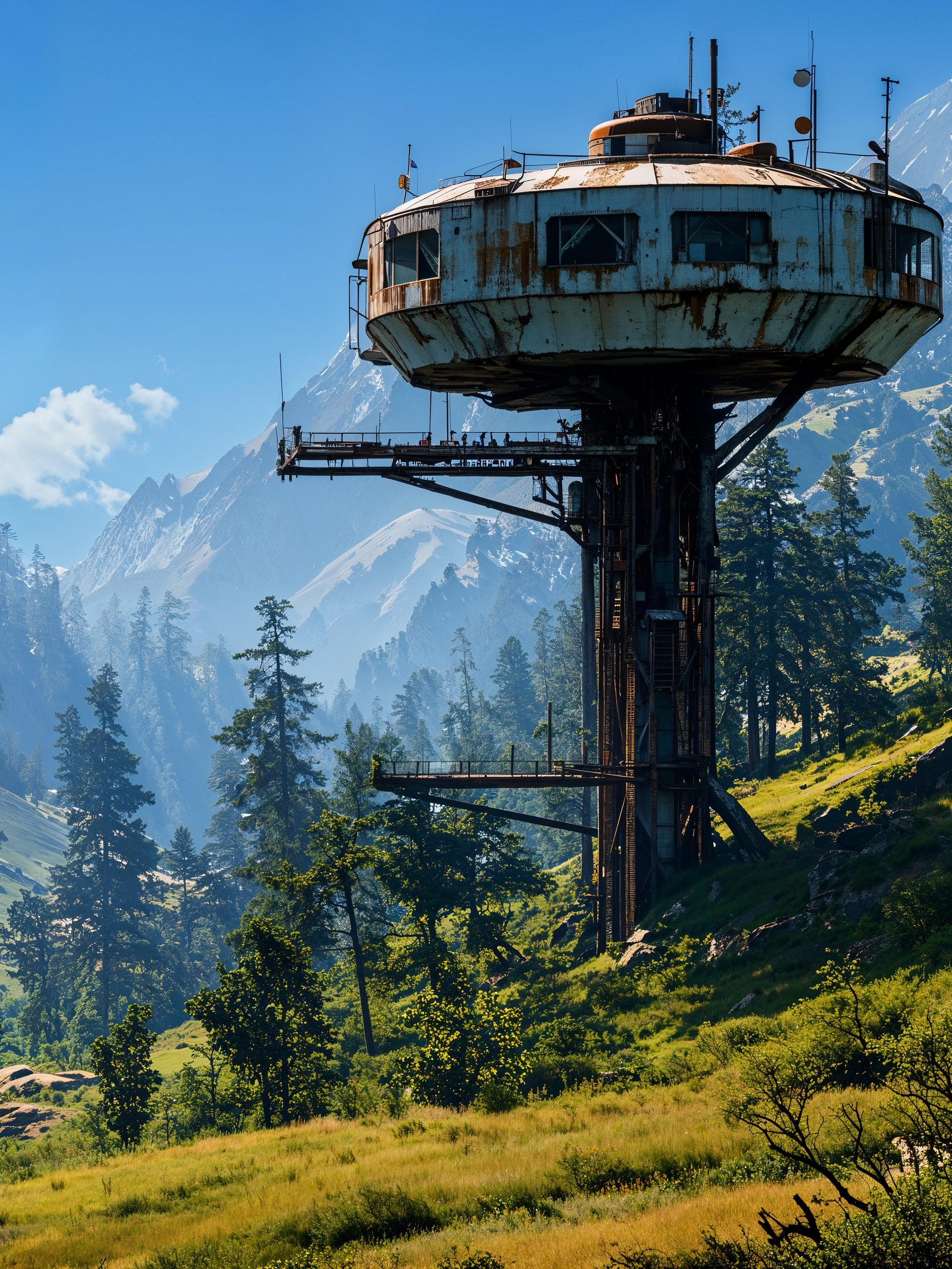 Signal Tower - Cinematic Print product image (1)