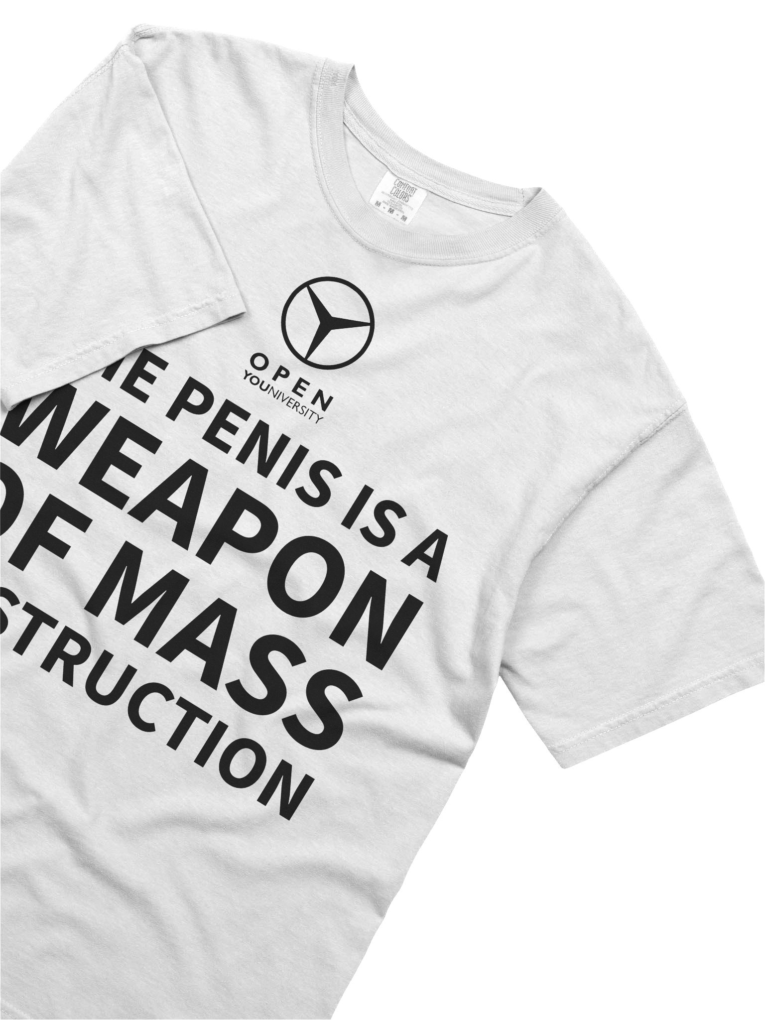 THE PENIS IS A WEAPON OF MASS DESTRUCTION- White Version product image (7)