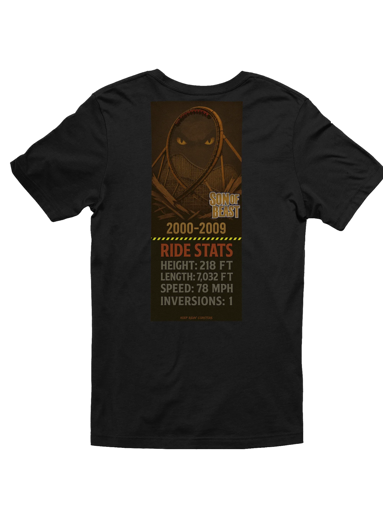 Son of Beast Roller Coaster Loop T-Shirt product image (2)