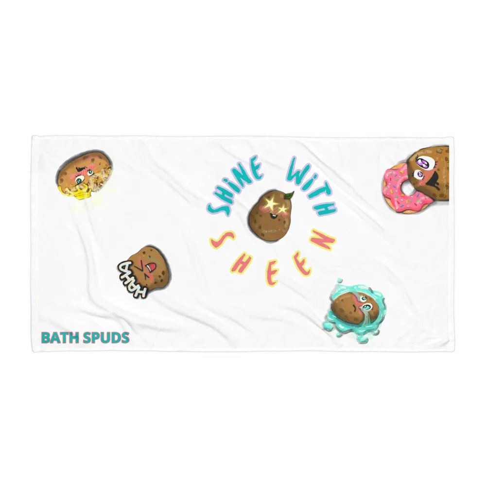 Bath Spuds Sublimated Towel product image (2)