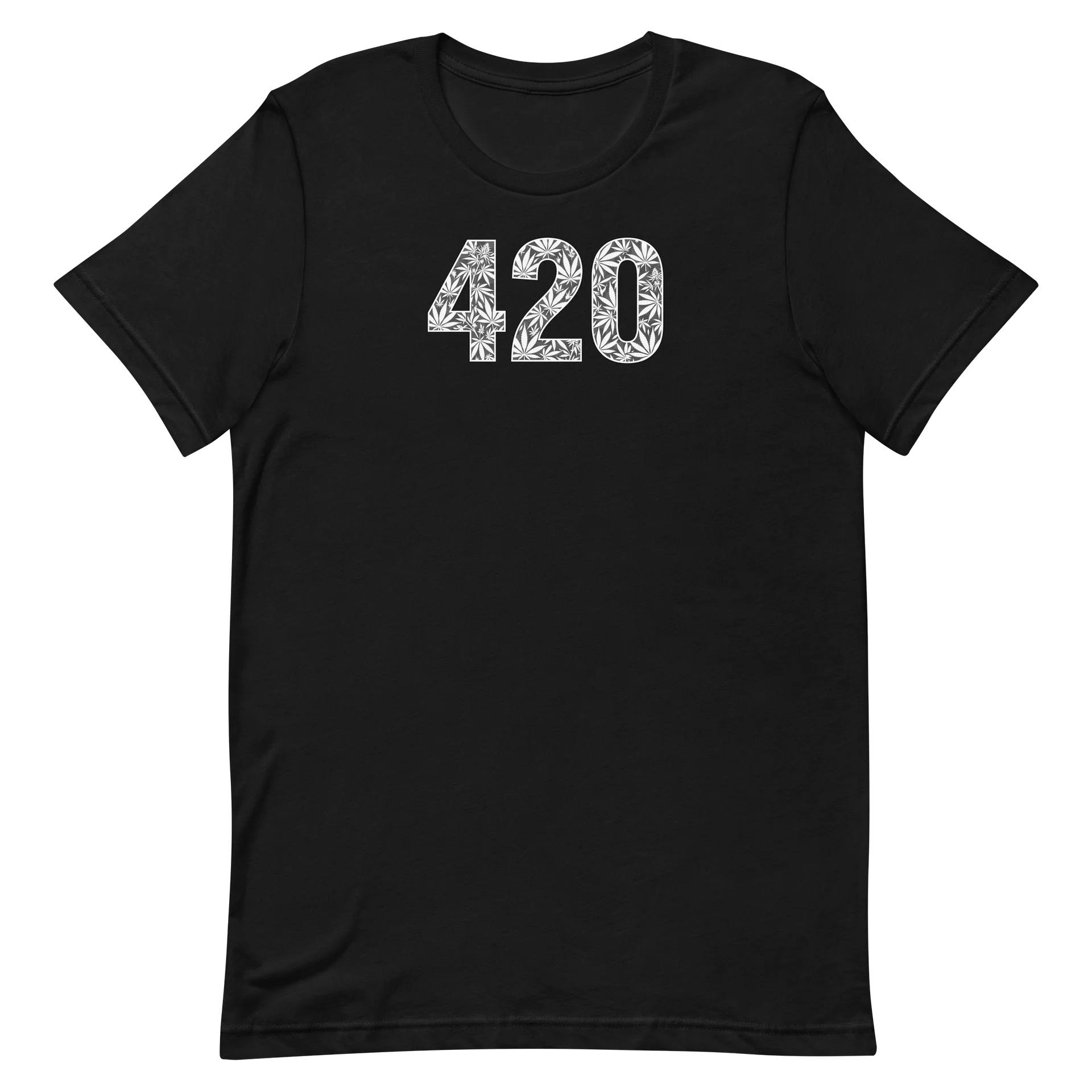 Women's 420 With Leaf Font Tshirt product image (2)