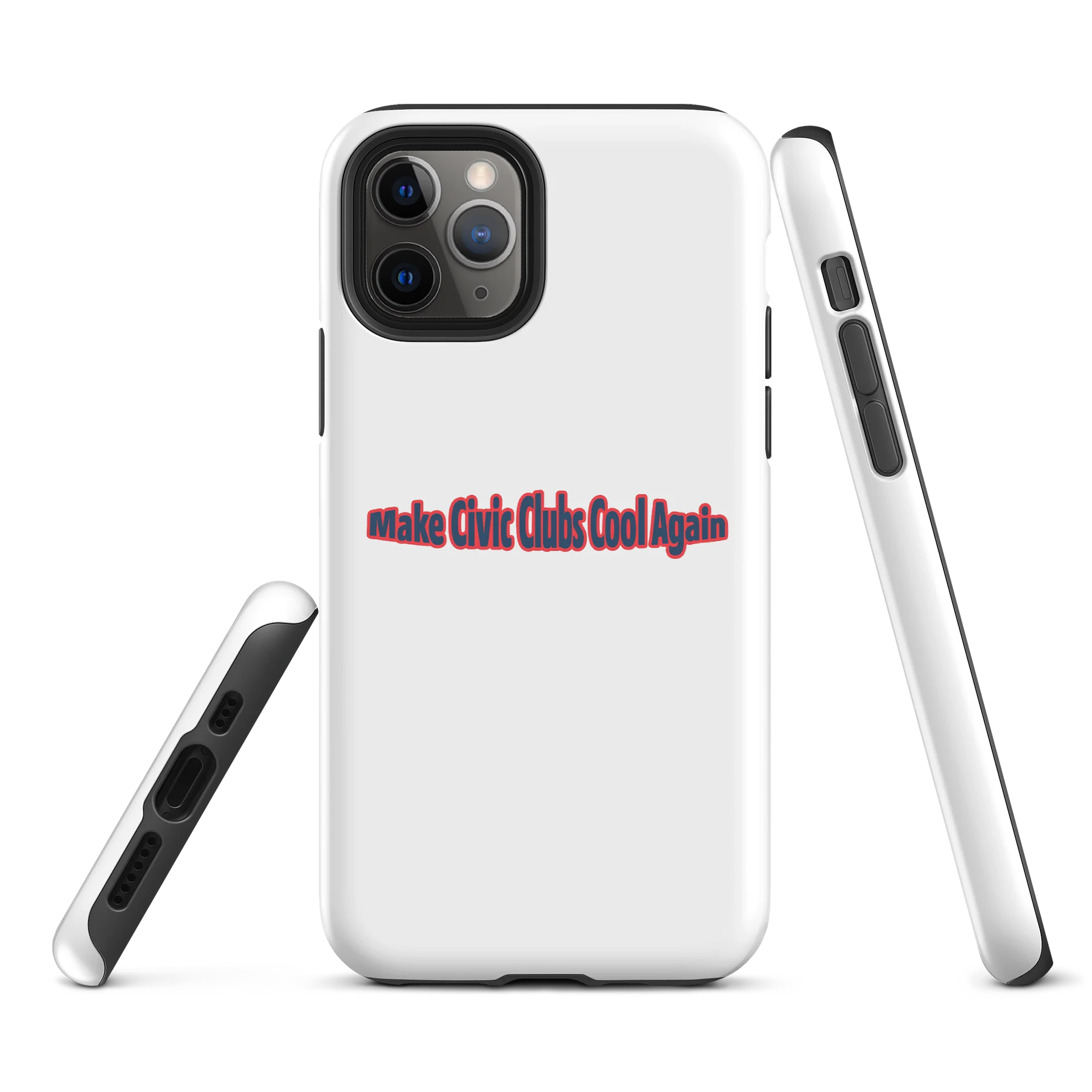Make Civic Clubs Cool Again™ Too Cool for Calls iPhone® Case product image (1)
