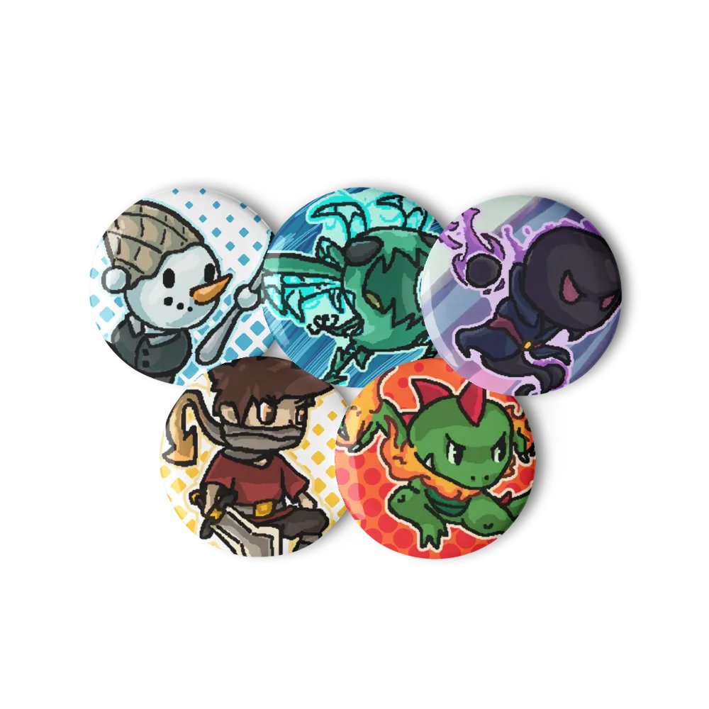 SFrT Main 5 Character Pins product image (1)