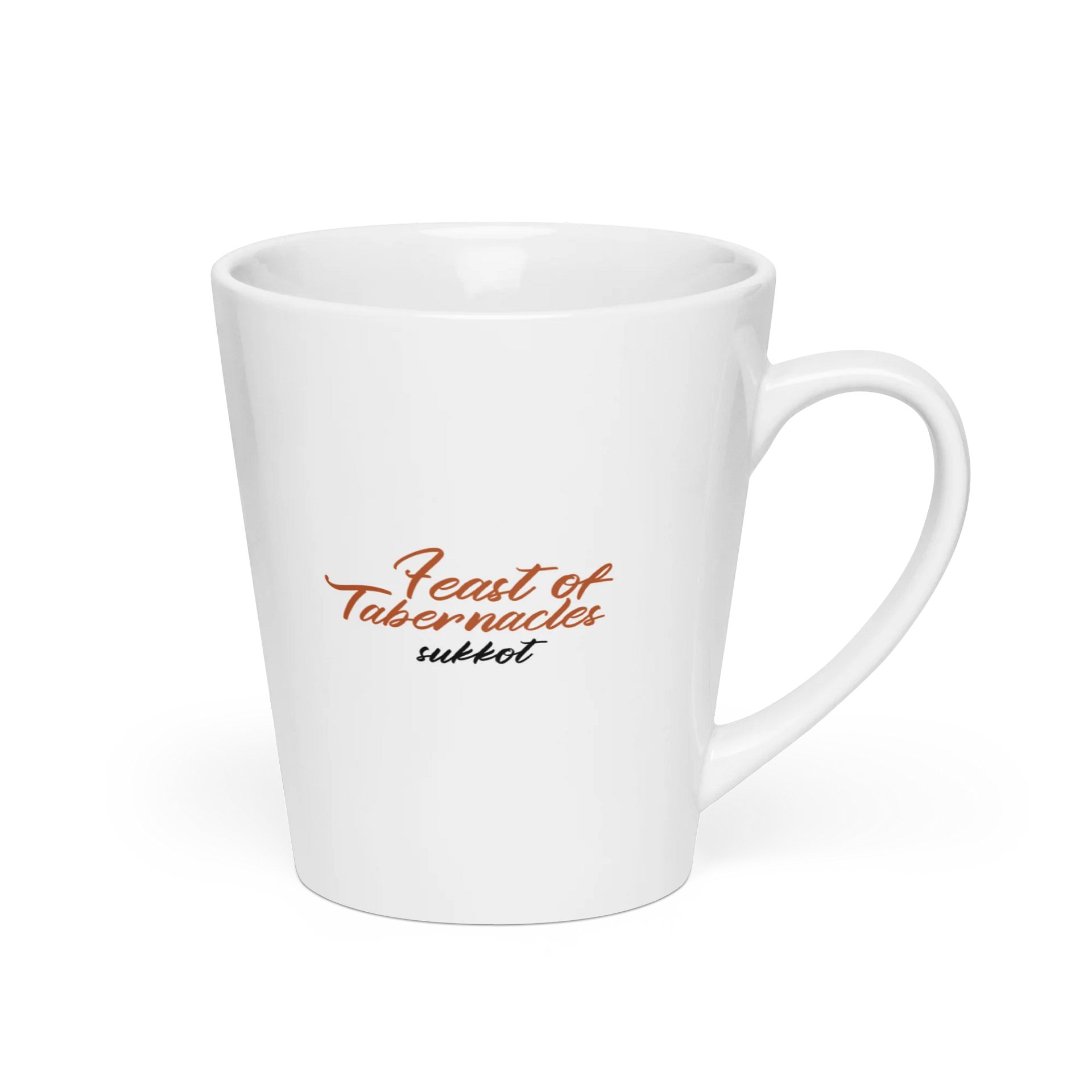 Feast of Tabernacles | Sukkot — Feast Days Latte Mug product image (3)