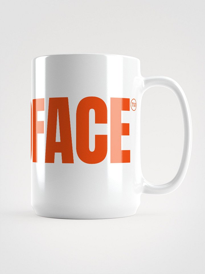 Bold Orange STUBIDFACE Mug product image (2)