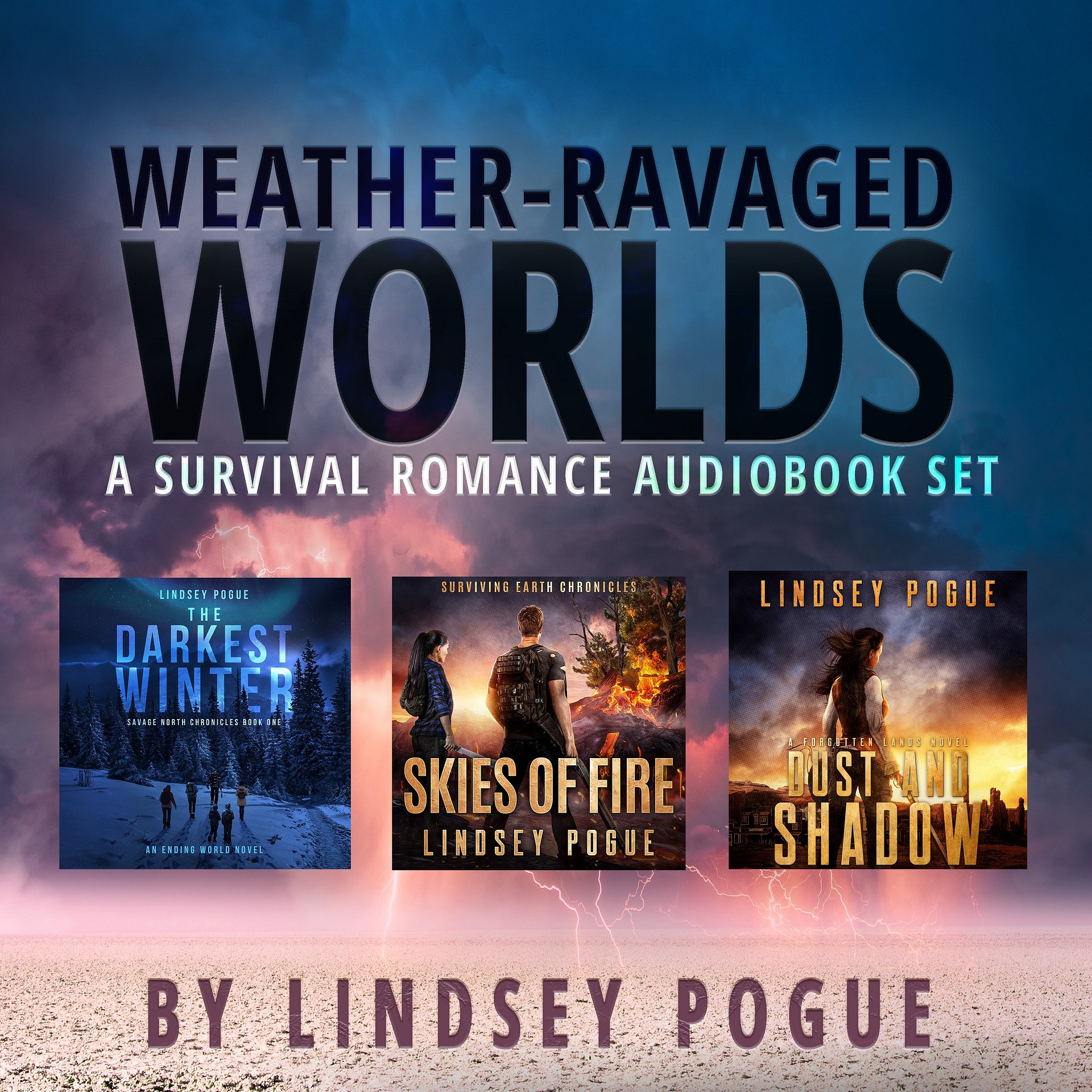 Weather-Ravaged Worlds: A Survival Romance Audiobook Bundle product image (2)