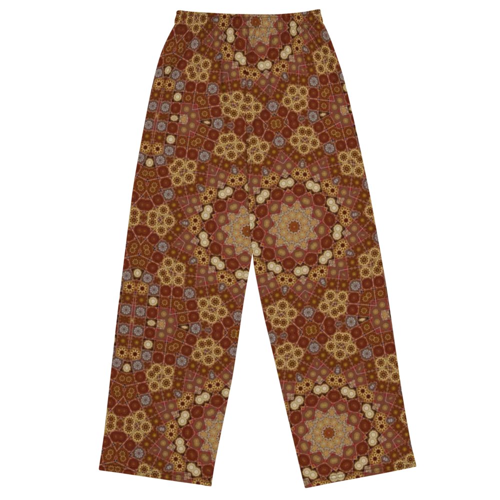 Star Geometry Kaleidoscope Wideleg Pants product image (1)