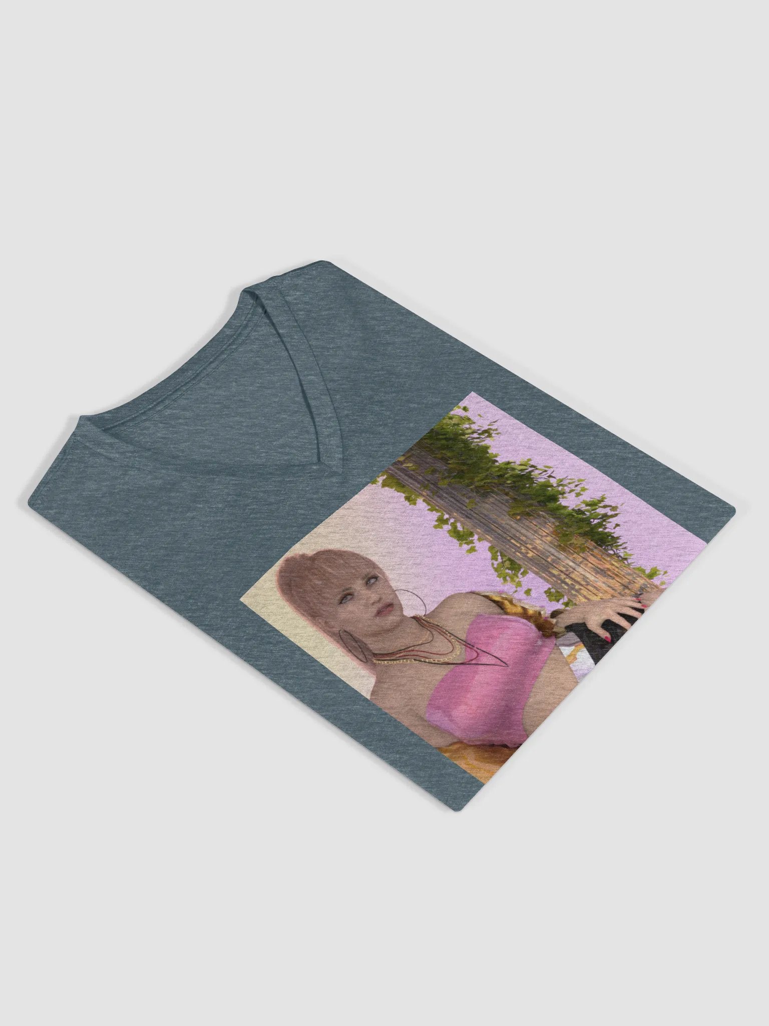 Mayra Relaxed V-Neck Tee product image (26)