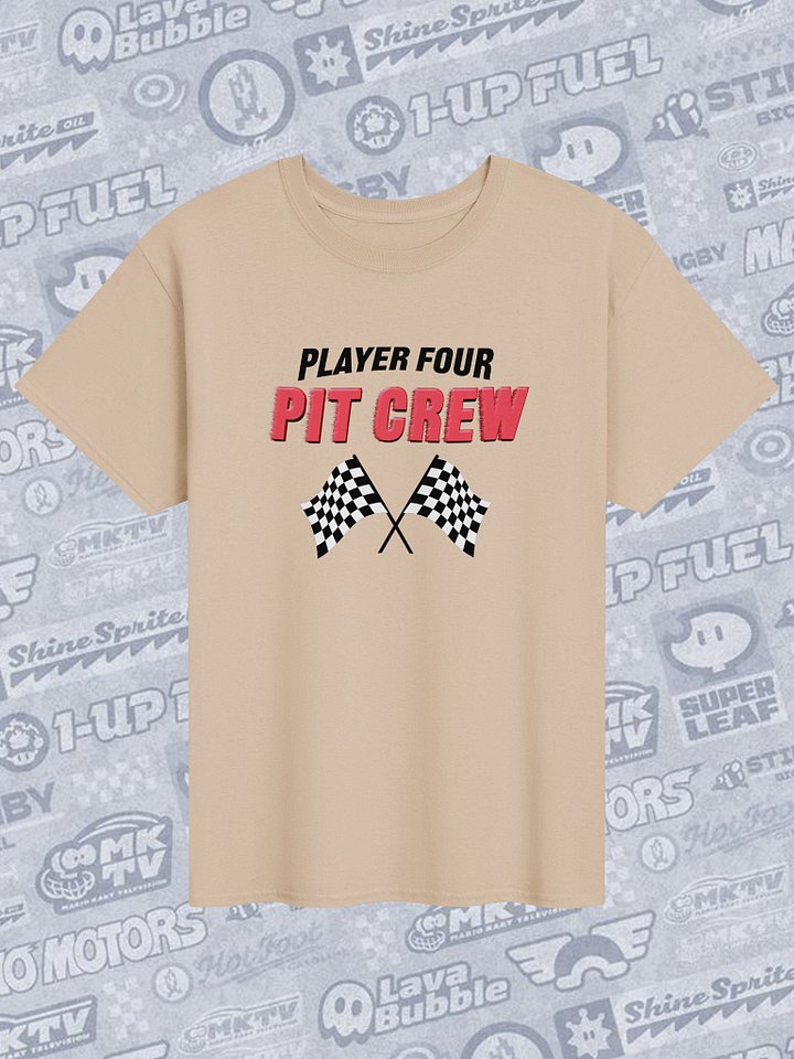 Player Four Pit Crew T-Shirt (12 Colors) product image (1)