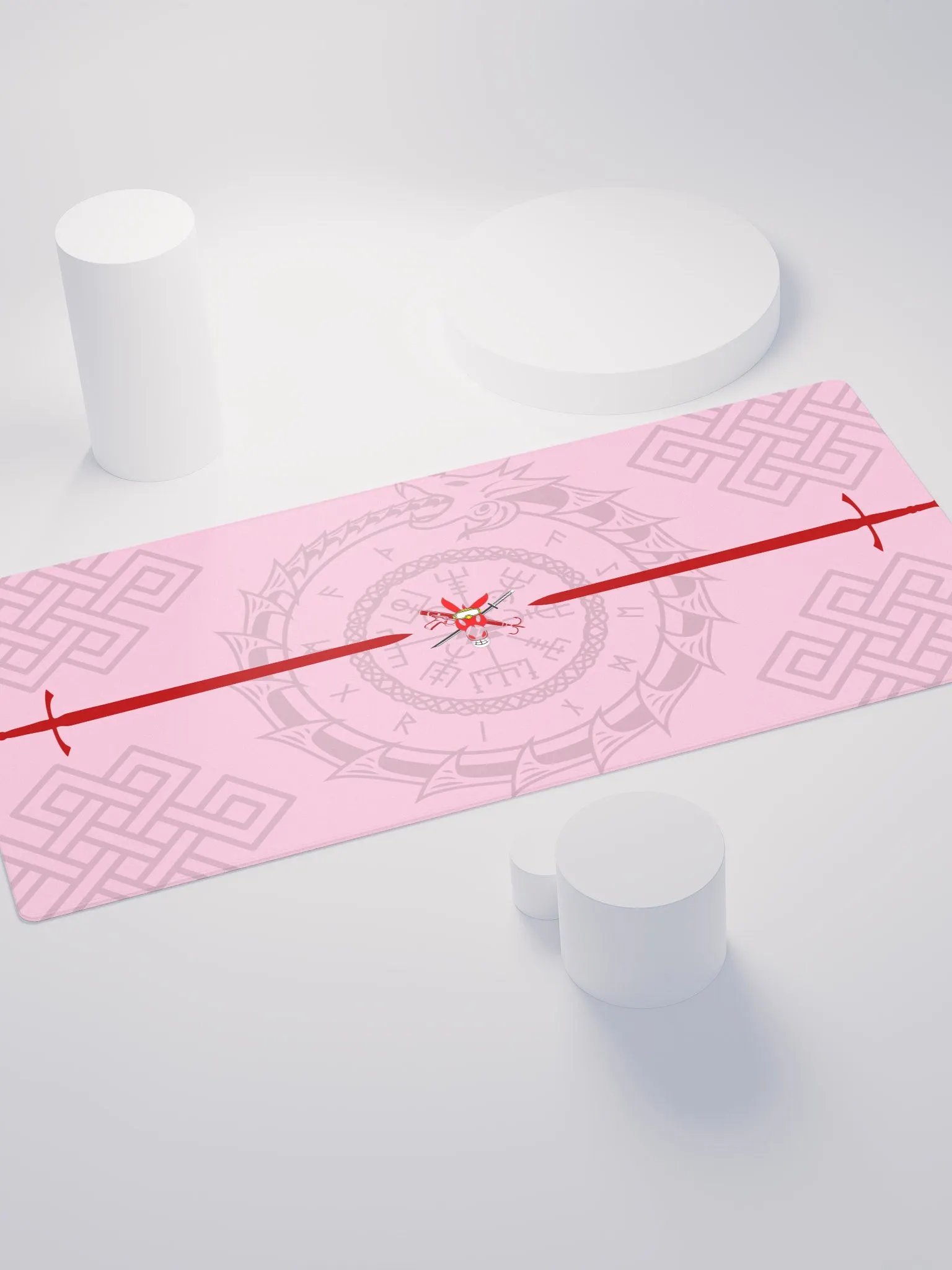 Vegvisir Dragon(Pink BG) - Polyester product image (4)