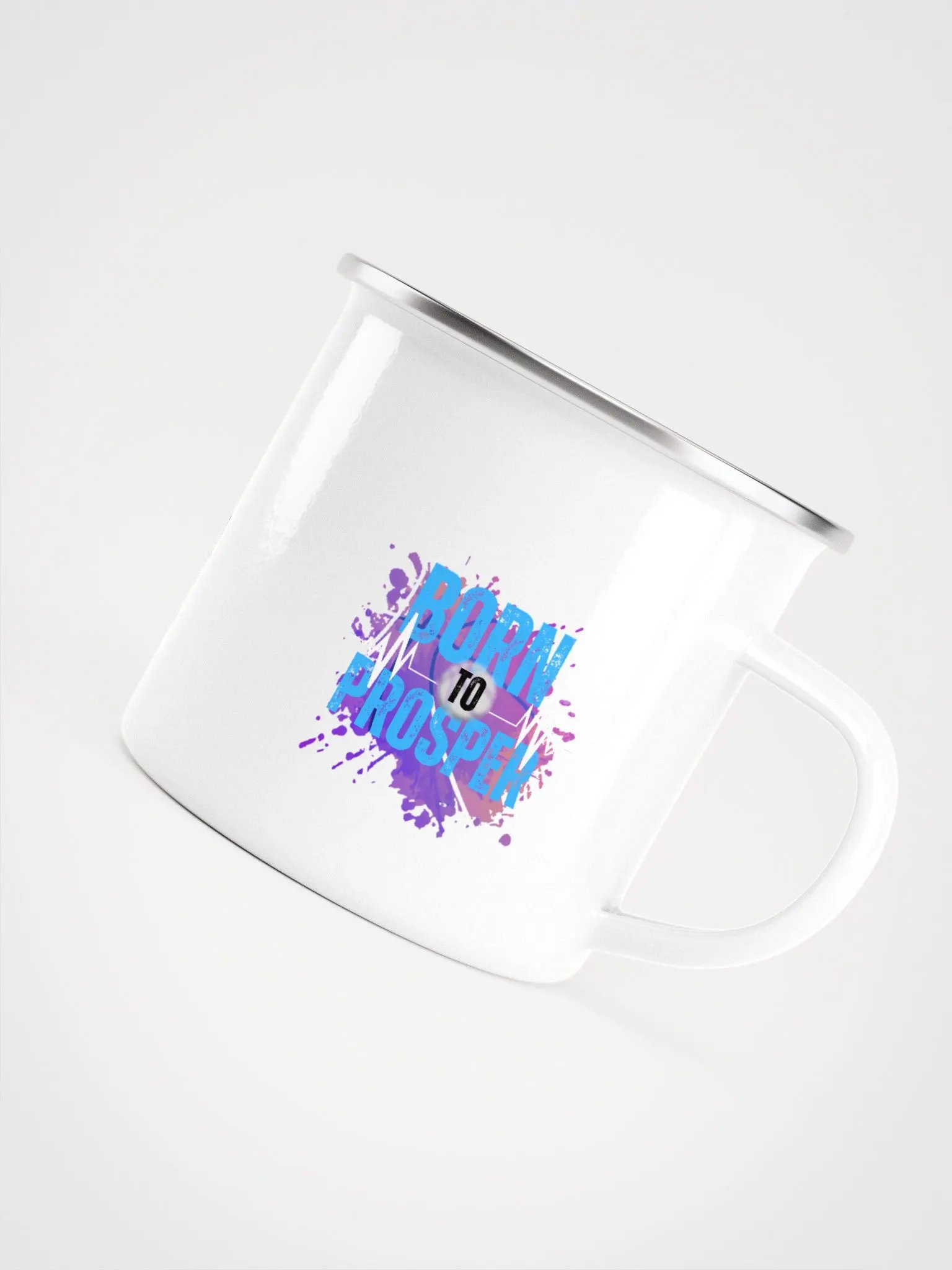 Born to Prosper Vibes Enamel Mug product image (5)