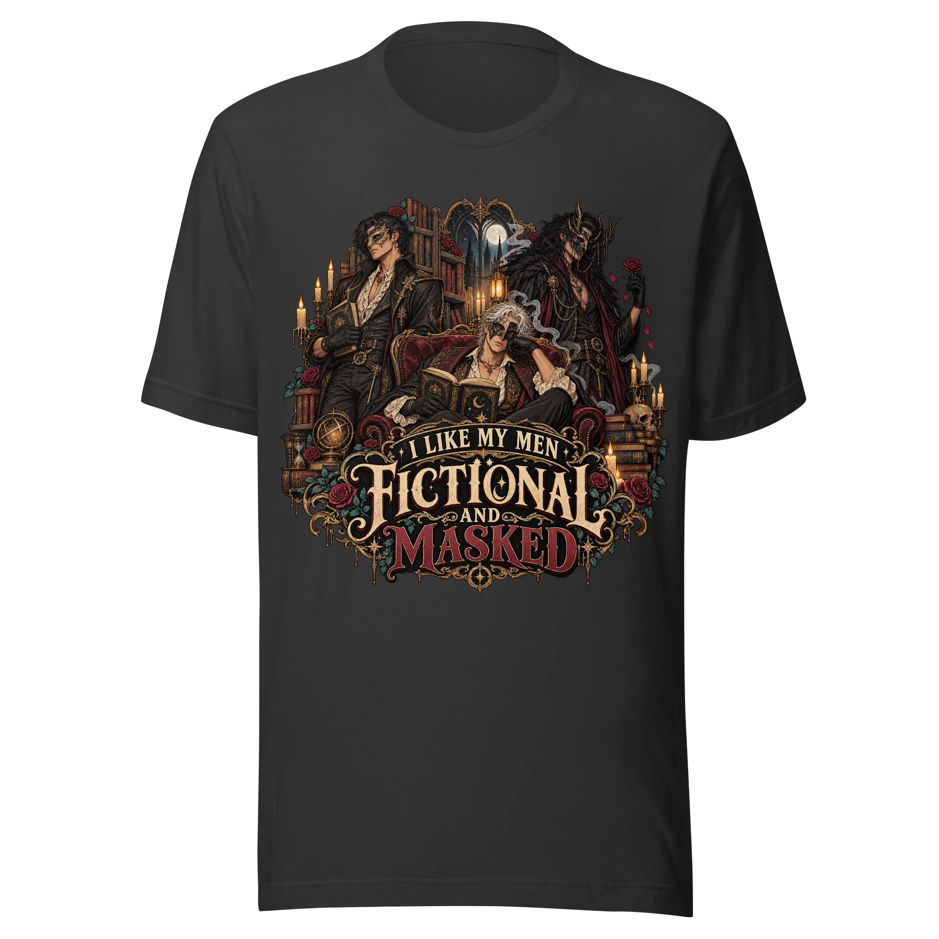 I Like My Men Fictional and Masked Tee product image (1)