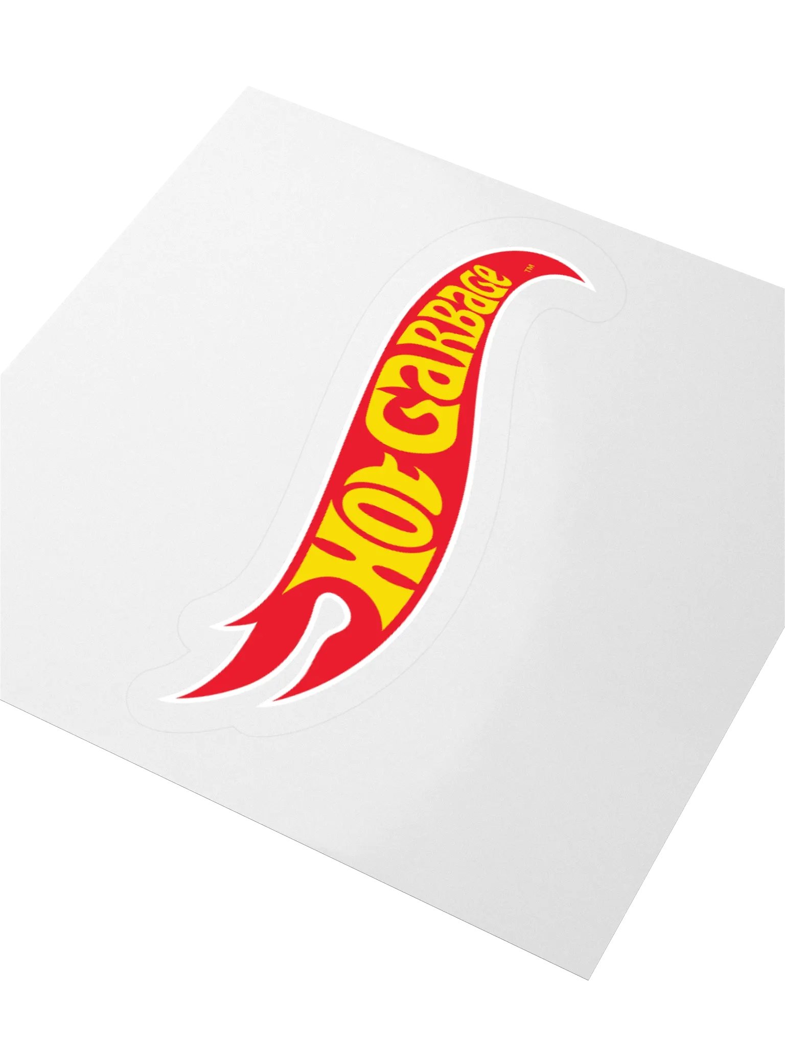 HOT GARBAGE STICKER (SINGLE) product image (3)