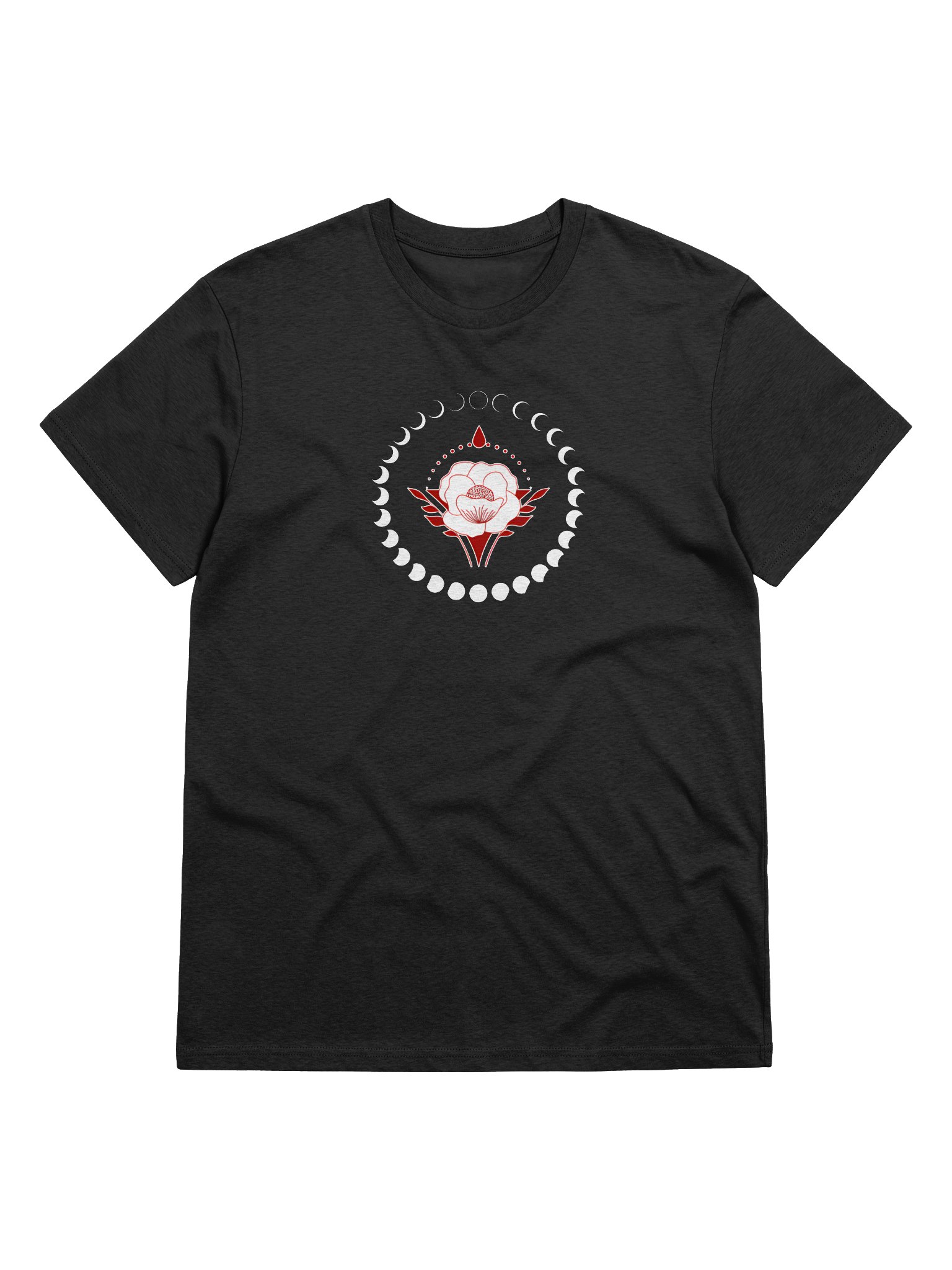 Organic Cotton Mystic Dark Moon Blooming Rose product image (1)