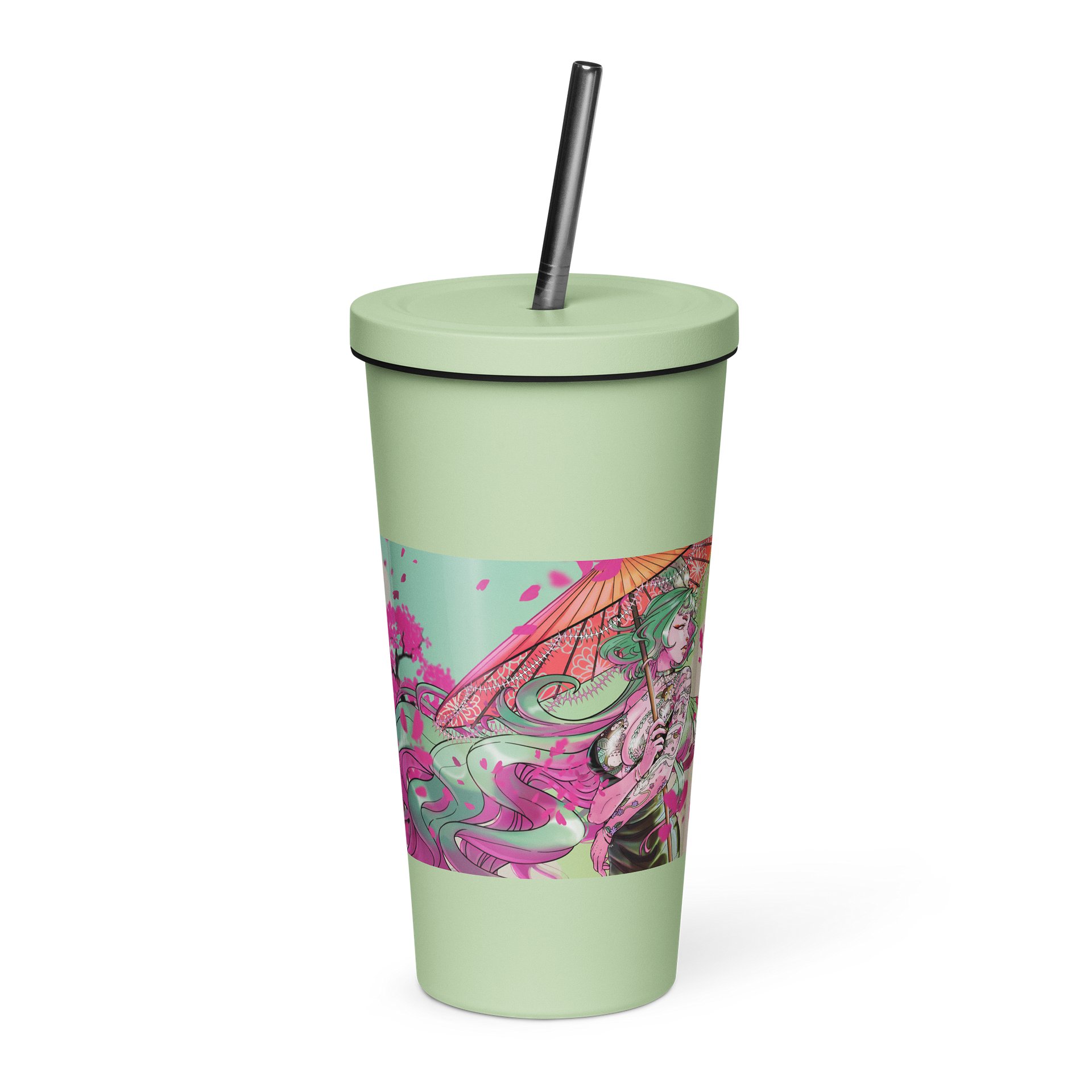 Sakura Mint Sippy Cup product image (1)