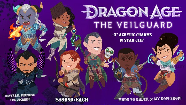 Dragon Age Veilguard Charms product image (1)