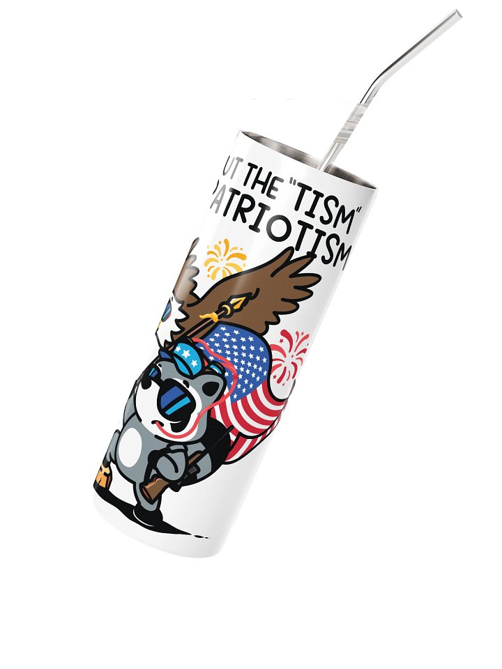'Tism In Patriotism Tumbler product image (2)