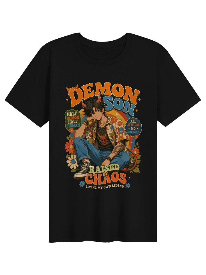 Demon Son Retro Anime Graphic Tee product image (1)