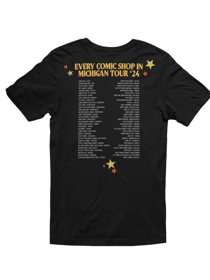 Michigan Tour '24 soft T-shirt product image (2)