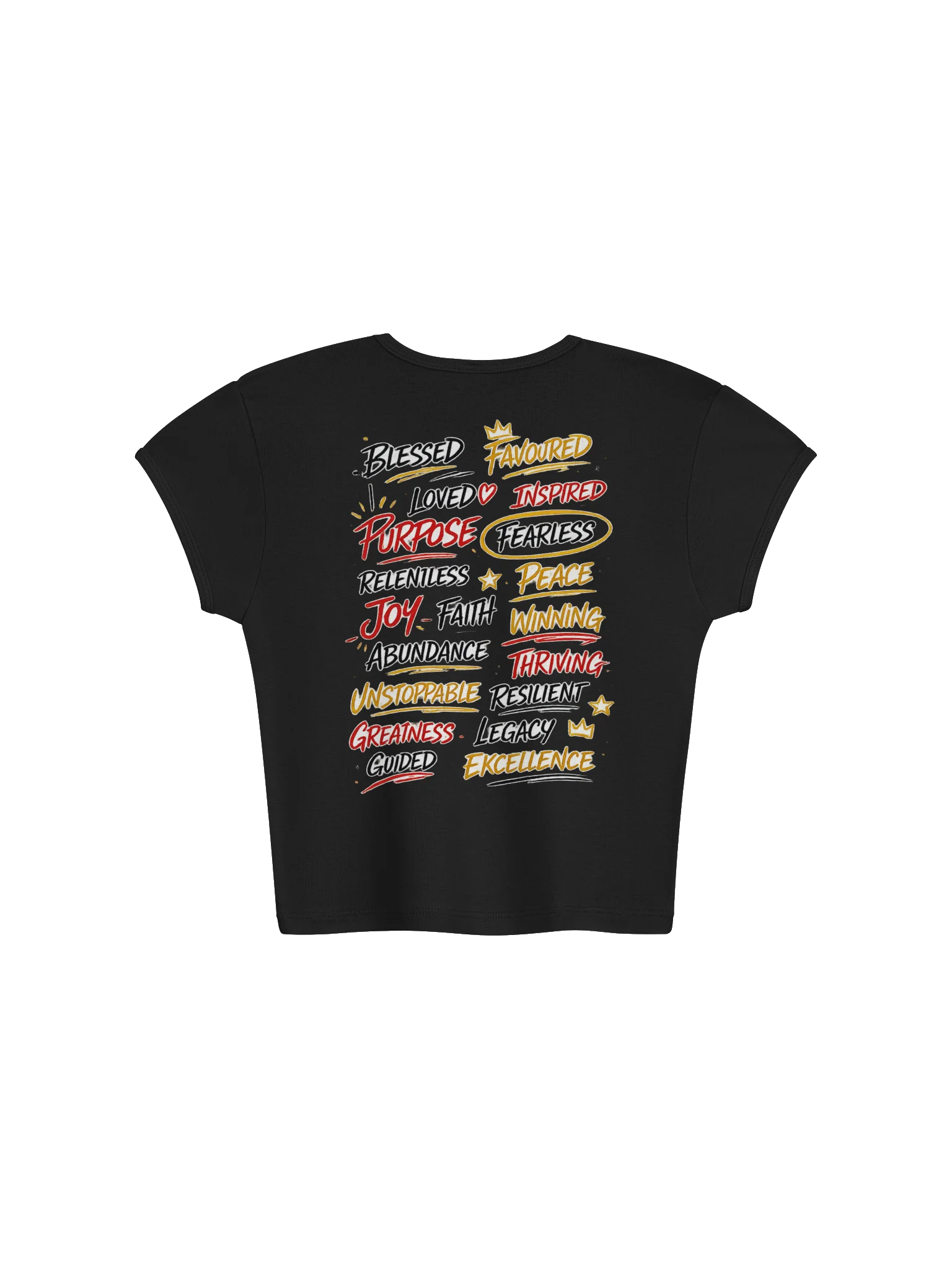 Exclusive Woman's Grateful Queen Crop Top product image (8)