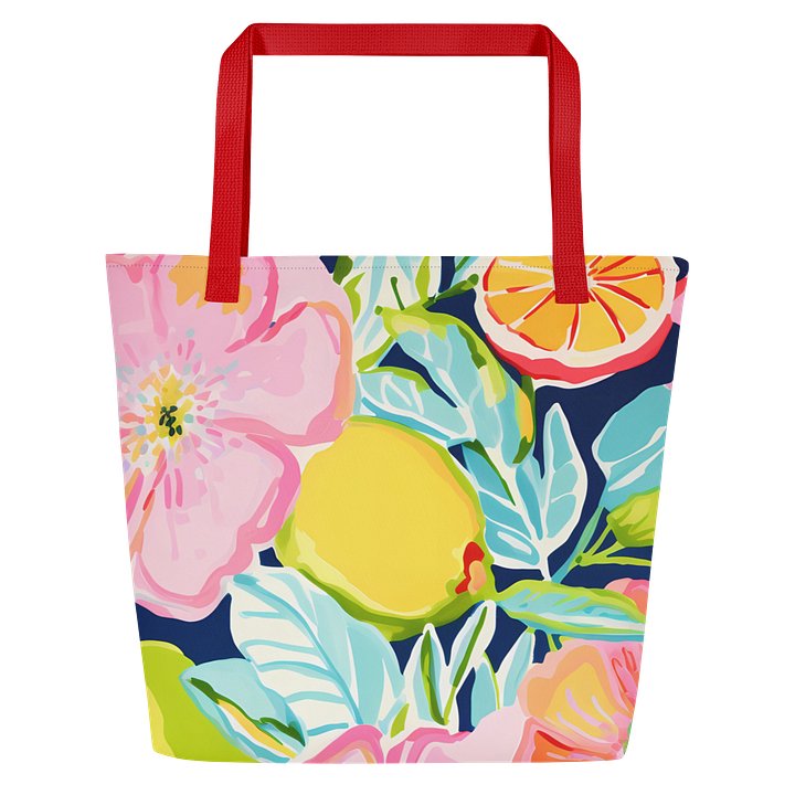 Citrus Bloom Tote Bag product image (5)