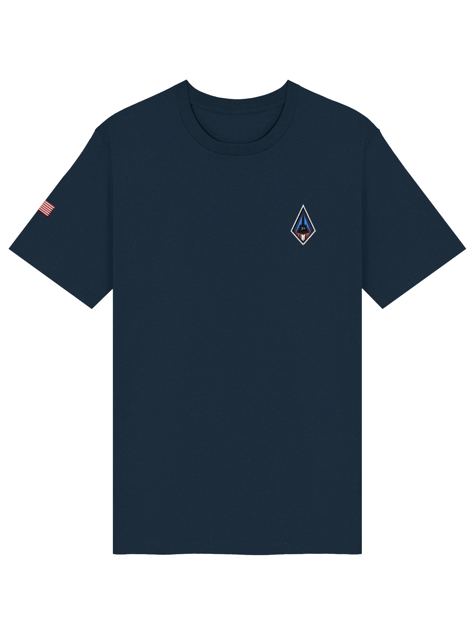 Lockheed SR-71 Blackbird Embroidered T-Shirt product image (5)
