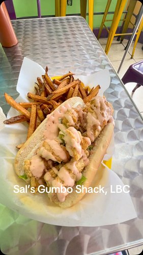 First Time Trying Out Sal’s Gumbo Shack in Long Beach, California. #longbeachcalifornia #foodie #cajun #urban #gumbo