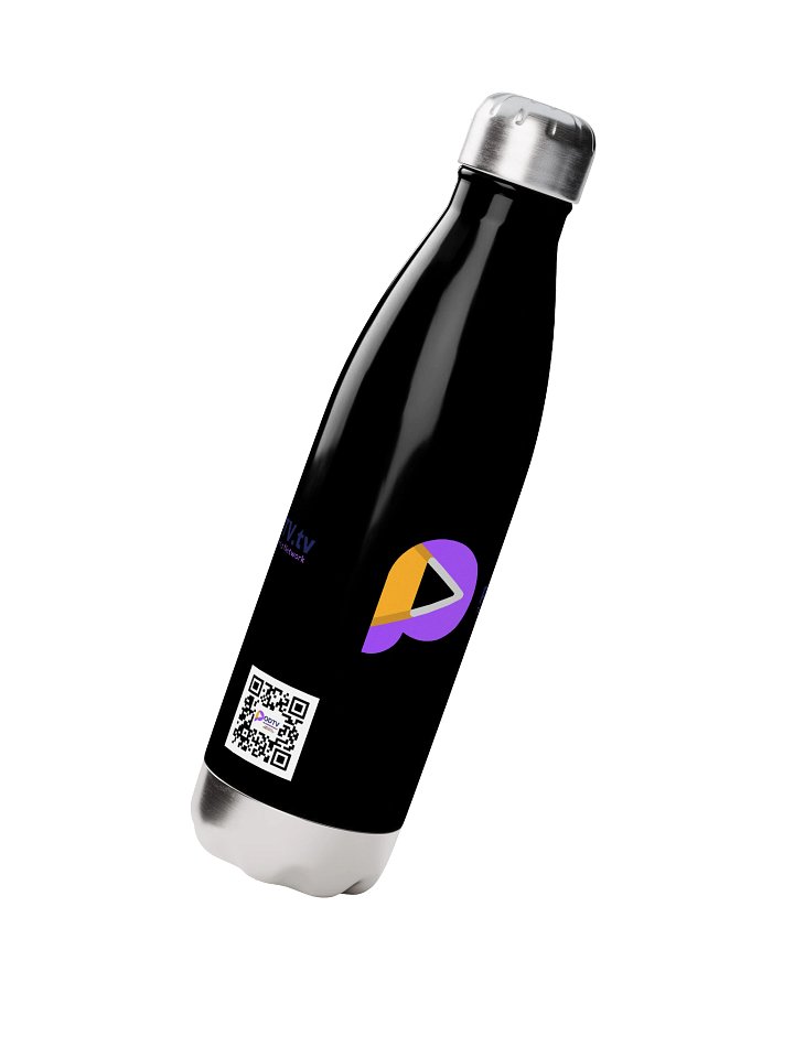 Playful Stainless: PODTV.tv Water Bottle product image (2)
