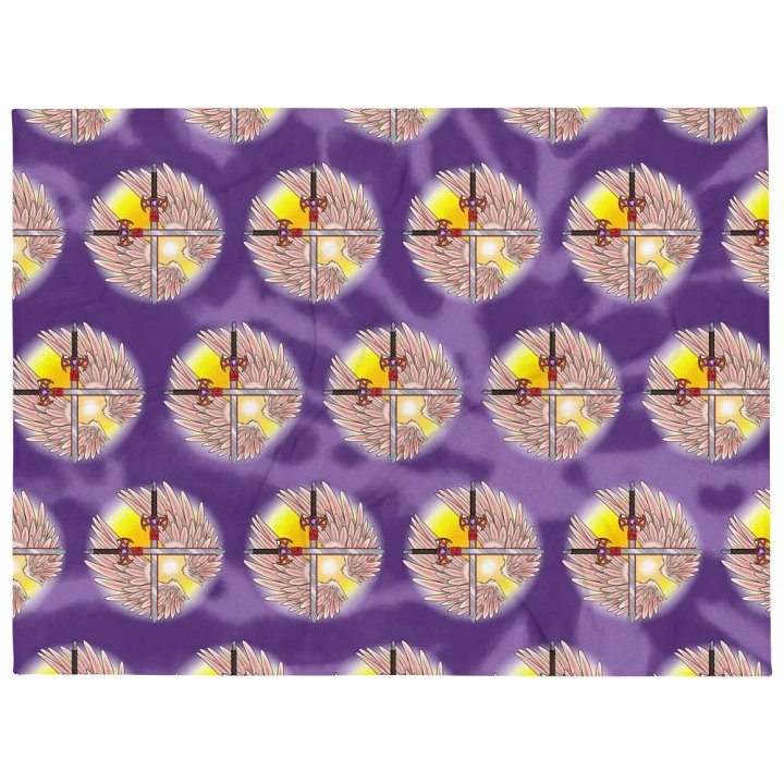 DreamWarrior Logo Throw Blanket product image (1)