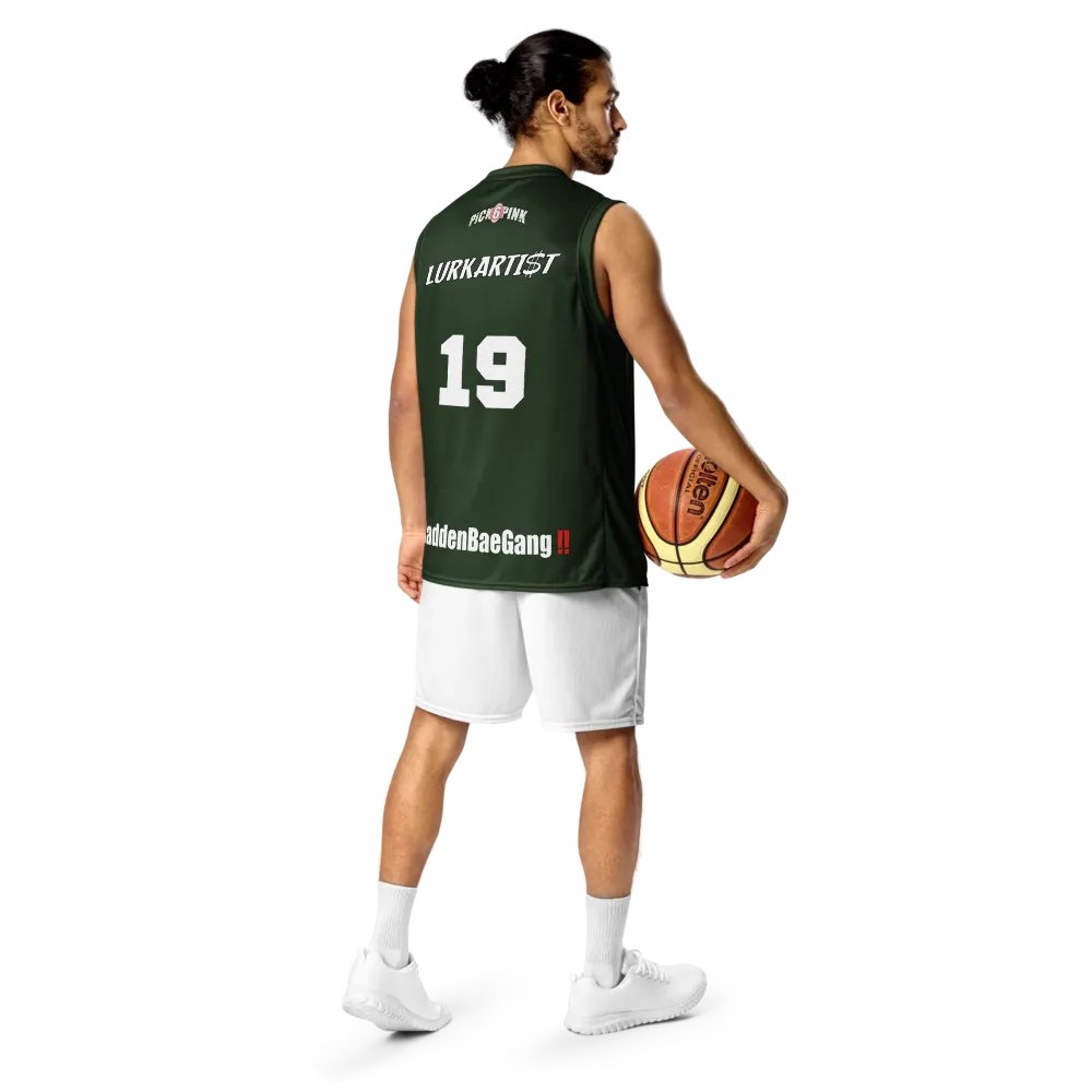 Madden Bae Jersey 👨‍🎨 (Green + White Logo) product image (5)
