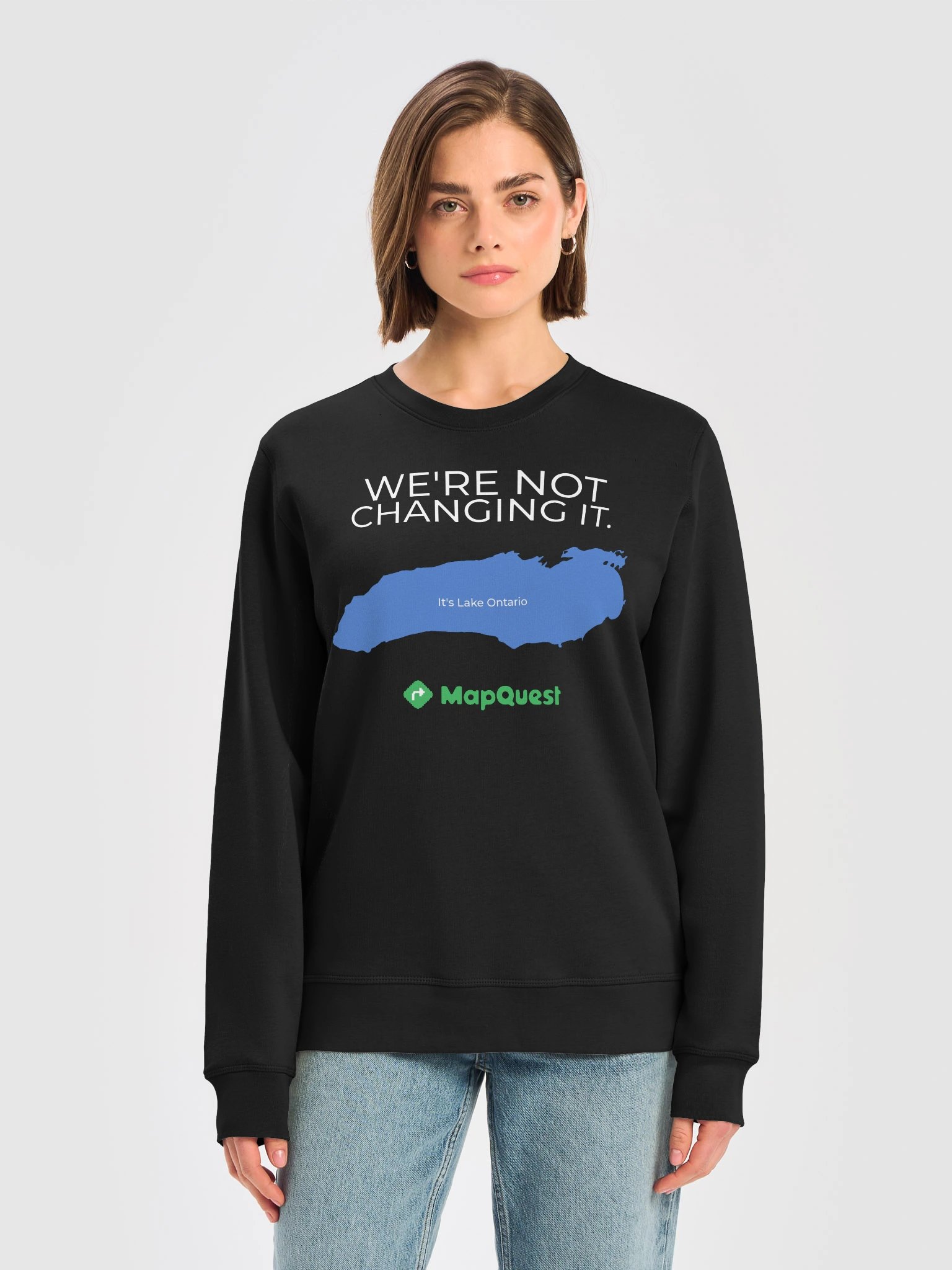 We're Not Changing It MapQuest Sweatshirt. product image (5)