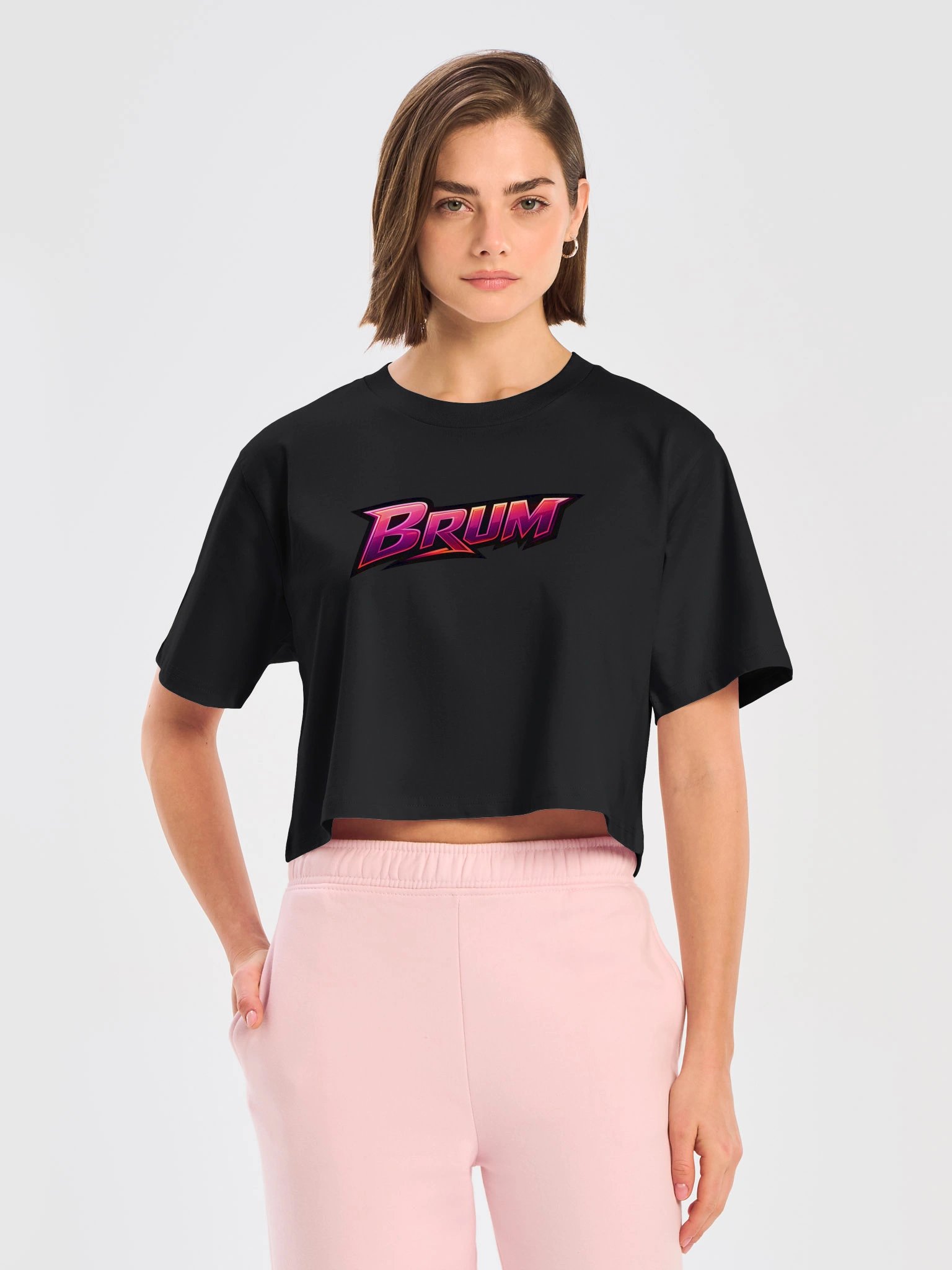 BRUM Neon Crop Tee product image (5)